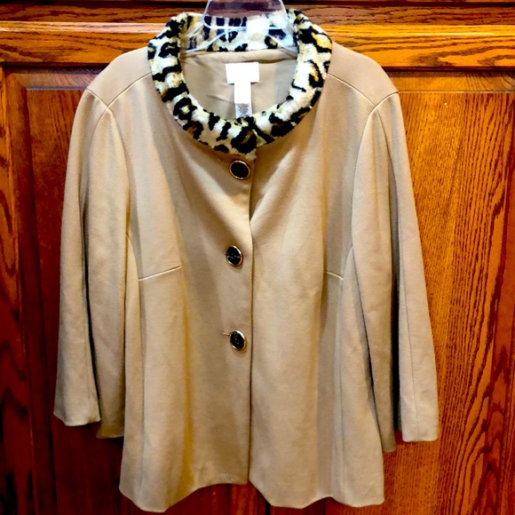 Chico's | Jackets & Coats | Chicos Sz 2 | Poshmark